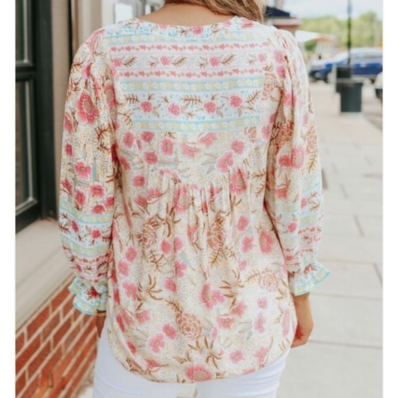 Magnolia Boutique Layla Mixed Print Floral - Picture 2 of 4